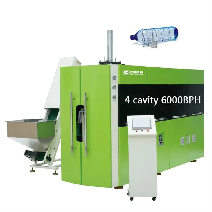 Εξοικονόμηση ενέργειας πλαστική μηχανή χτύπημα μπουκάλι για γραμμές χυμό